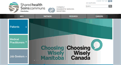 Desktop Screenshot of dsmanitoba.ca